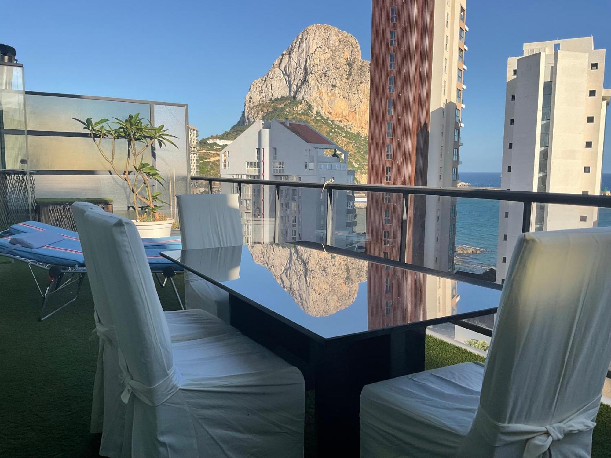 Apartment Vista Del Mar Calpe Bagian luar foto